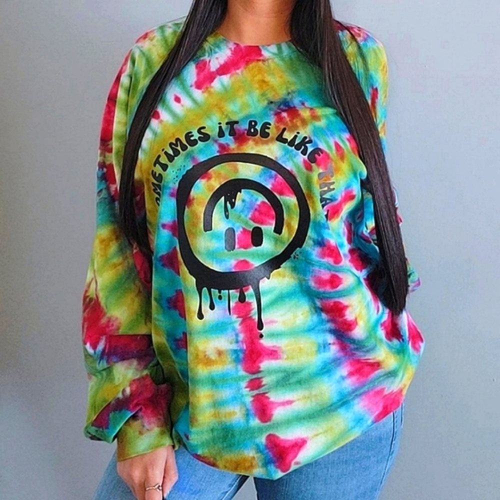 NWT Tie Dye Graphic Shirt